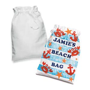 Fabric Backpacks - 2 White Calico Drawstring Bags to design your own backpack. Size 34cm x 23cm
