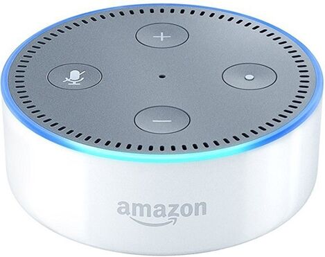 Refurbished: Amazon Echo Dot 2nd Gen (RS03QR) - White, B