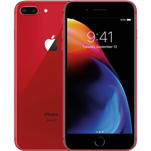 Refurbished: Apple iPhone 8 Plus 64GB Product Red, Unlocked B
