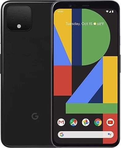 Refurbished: Google Pixel 4 64GB Just Black, Unlocked B