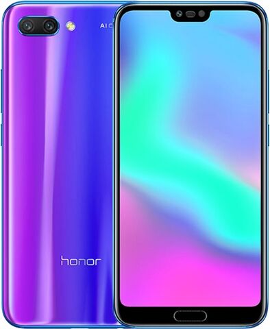 Refurbished: Huawei Honor 10 Dual Sim 64GB Phantom Blue, Unlocked B