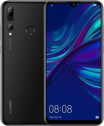 Refurbished: Huawei P Smart (2019) 64GB Midnight Black, Unlocked C