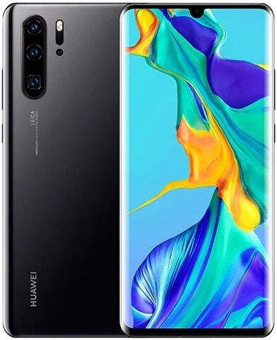 Refurbished: Huawei P30 Pro Single Sim 8GB+128GB Black, Unlocked B