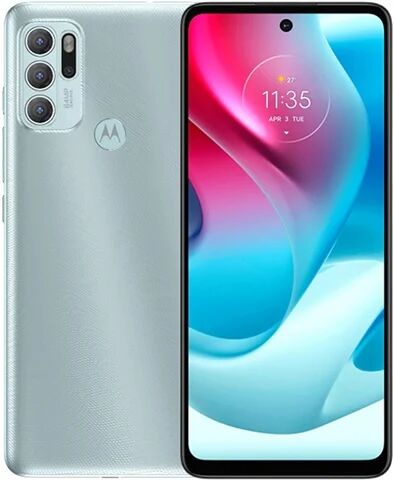 Refurbished: Motorola Moto G60S (4GB + 128GB) Iced Mint, Unlocked B