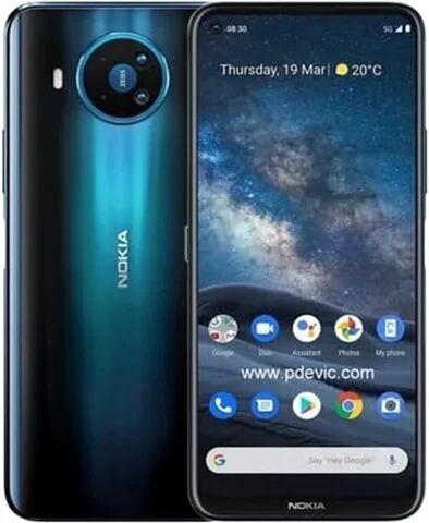 Refurbished: Nokia 8.3 5G (6GB+64GB) Polar Blue, Unlocked B