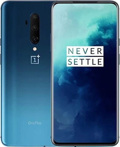 Refurbished: OnePlus 7T Pro 8GB+256GB Haze Blue 4G, Unlocked C