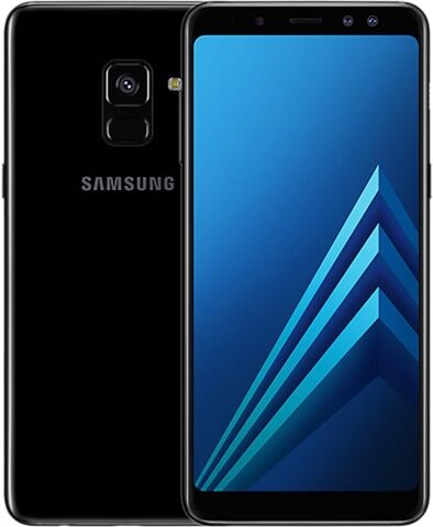 Refurbished: Samsung Galaxy A8 (2018) 32GB Black, 3 B