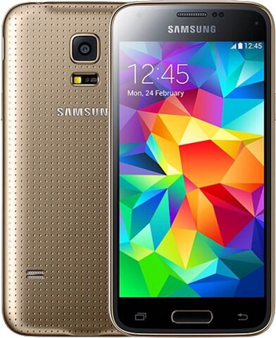 Refurbished: Samsung Galaxy S5 Mini 16GB Gold, Unlocked B