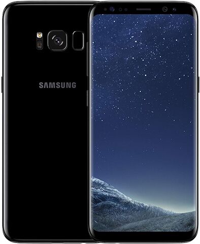Refurbished: Samsung Galaxy S8 64GB Midnight Black, Eir C