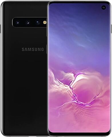 Refurbished: Samsung Galaxy S10 Dual Sim 128GB Prism Black, Eir A