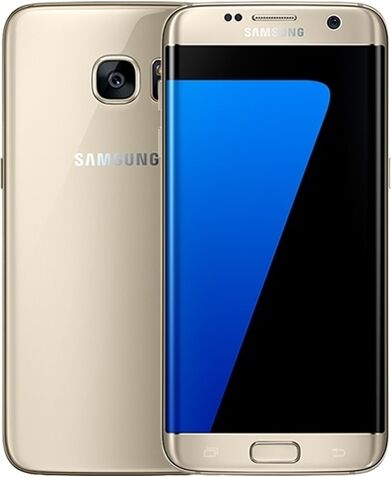 Refurbished: Samsung Galaxy S7 Edge 32GB Gold, Unlocked C