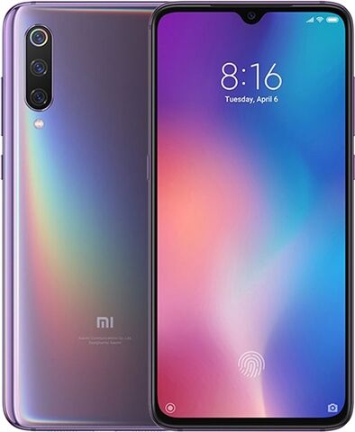 Refurbished: Xiaomi Mi 9 (6GB+128GB) Lavender Violet, Unlocked B