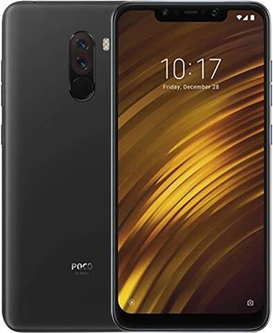 Refurbished: Xiaomi Pocophone F1 (6GB+64GB) Graphite Black, Unlocked C