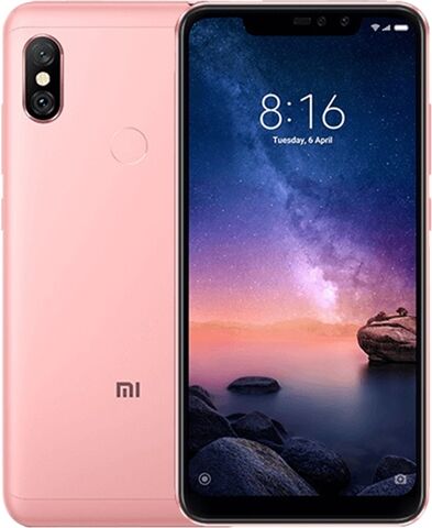 Refurbished: Xiaomi Redmi Note 6 Pro 64GB Rose Gold, Unlocked B