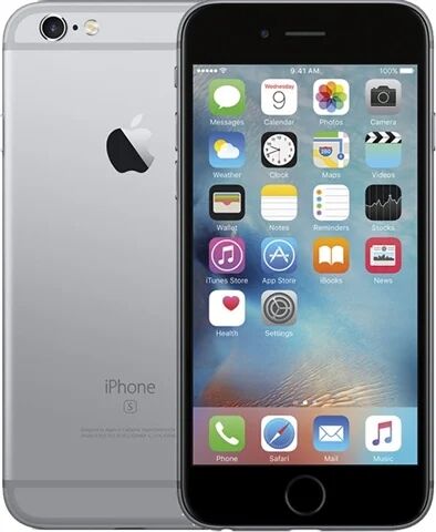 Refurbished: Apple iPhone 6S 64GB Grey, Vodafone B
