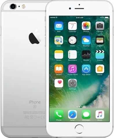 Refurbished: Apple iPhone 6S Plus 32GB Silver, Unlocked B