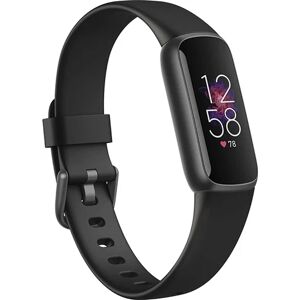 Refurbished: Fitbit Luxe Activity Tracker - Black/Graphite Stainless Steel, B