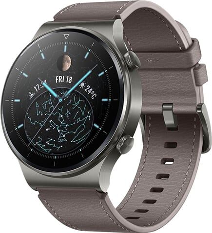 Refurbished: Huawei Watch GT 2 Pro 46MM Smartwatch - Nebula Gray, B