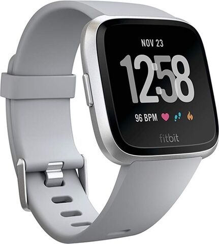 Refurbished: Fitbit Versa Health and Fitness Smartwatch Grey, B