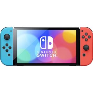 Refurbished: Switch Console, 64GB OLED + Neon Red/Blue Joy-Con, Unboxed