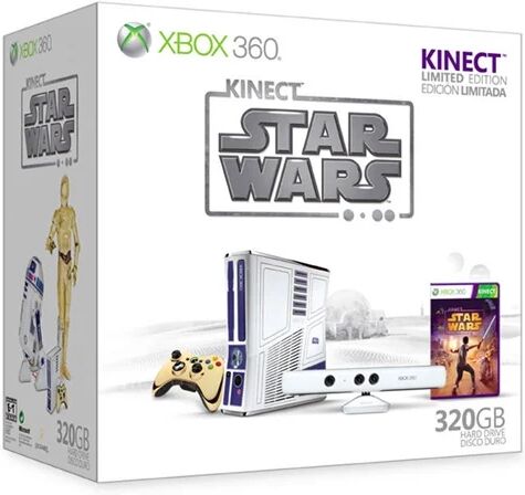 Refurbished: Xbox 360S Star Wars LE With Kinect (No Game), Boxed