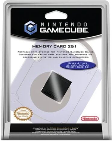 Refurbished: Gamecube Memory Card 251