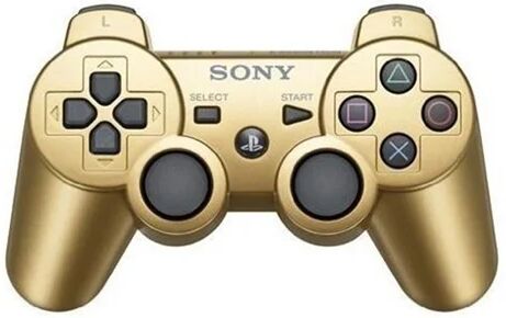 Refurbished: PS3 Official Dual Shock 3 Gold Controller