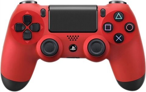 Refurbished: PS4 Official Dual Shock 4 Red Controller