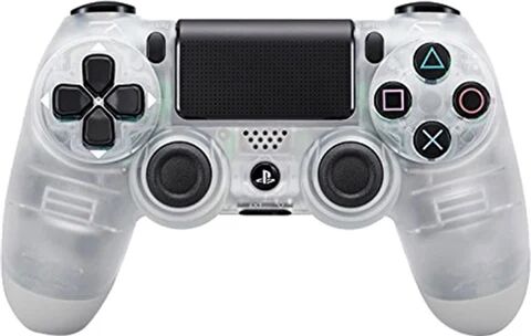 Refurbished: PS4 Official Dual Shock 4 Crystal Controller