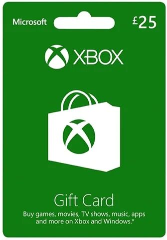 Refurbished: Xbox Gift Card �25 (S)