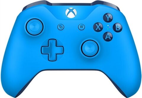 Refurbished: Xbox One Official Blue Vortex Wireless Controller