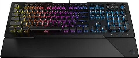 Refurbished: Roccat Vulcun 121 Aimo RGB Mechanical USB Keyboard (Titan Brown)-Black, A