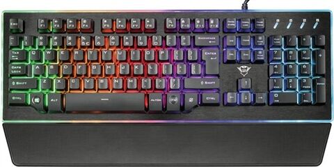 Refurbished: Trust GXT 860 Thura RGB Gaming Keyboard, B