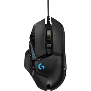 Refurbished: Logitech G502 HERO Gaming Mouse (With Weights), A