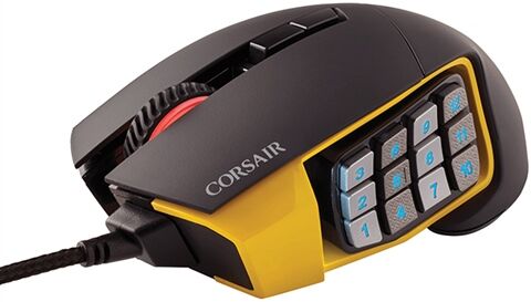 Refurbished: Corsair Scimitar Pro RGB Optical Gaming Mouse, B