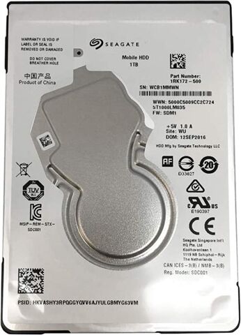 Refurbished: Seagate ST1000LM035 1TB 2.5� HDD