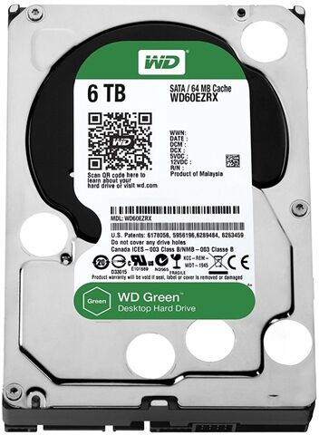 Refurbished: 6 TB SATA Hard Drive