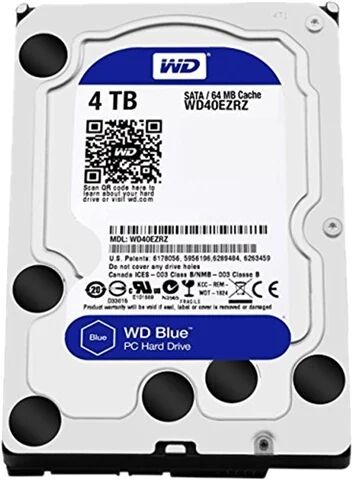 Refurbished: WD Blue 4TB HDD 5400RPM 3.5� SATA III