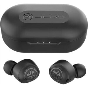 Refurbished: JLAB JBuds Air True Wireless Bluetooth Earbuds With Charging Case, Black B