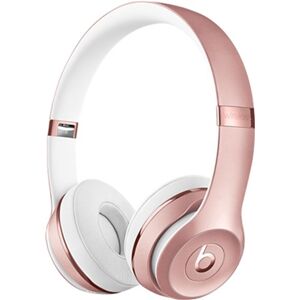 Refurbished: Beats Solo 3 Wireless On-Ear Headphones - Rose Gold, B