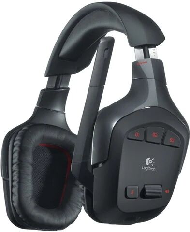 Refurbished: Logitech G930 Over-Ear, B