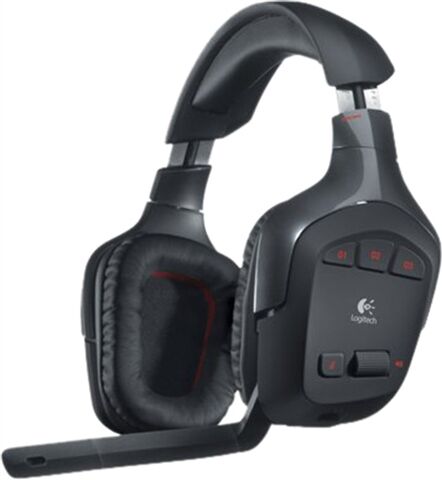 Refurbished: Logitech G930 Over-Ear, C