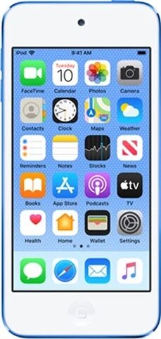 Refurbished: Apple iPod Touch 7th Gen (A2178) 32GB - Blue, B