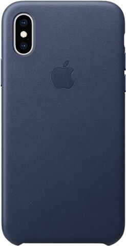 Refurbished: Apple iPhone XS Leather Folio - Midnight Blue