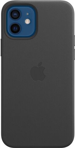 Refurbished: Apple iPhone 12 / 12 Pro Leather Case with MagSafe - Black