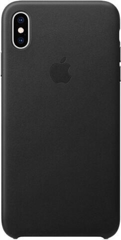 Refurbished: Apple iPhone Xs Max Leather Case - Black