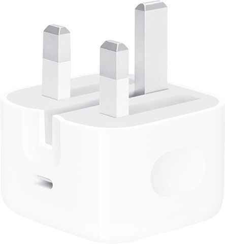 Refurbished: Apple 20W USB-C Power Adapter A2344 (MHJF3B/A)