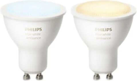 Refurbished: Philips Hue White Ambiance (2 x GU10)