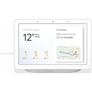 Refurbished: Google Home Hub Smart Display Chalk Grey, A