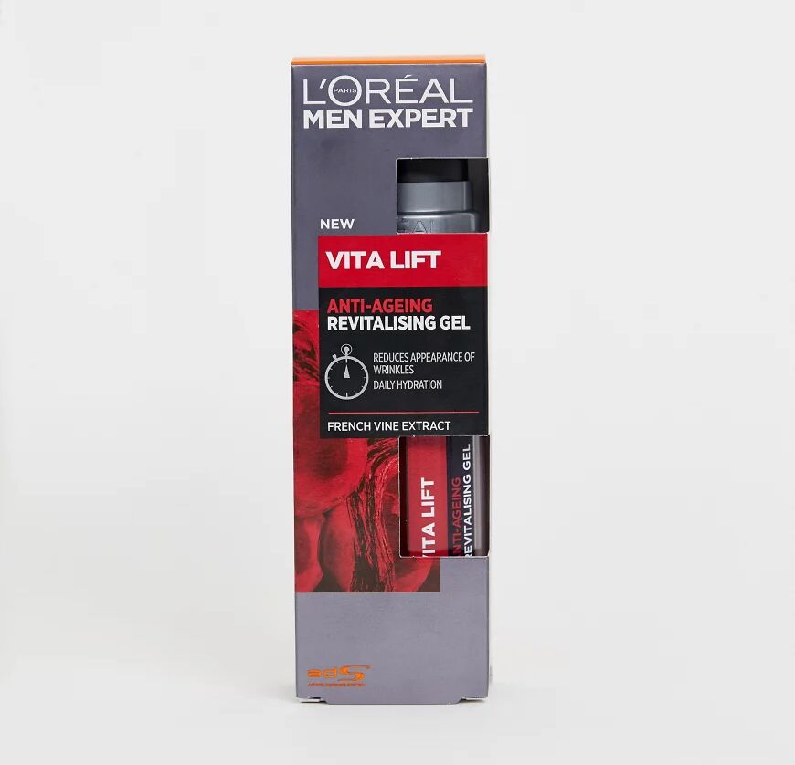 L'Oreal Men Expert Vita Lift Anti Wrinkle Gel Moisturiser 50ml-No colour  - Size: No Size